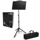 keepdrum Notenpult MUS024 mit Tasche und DIN A3 Mappe