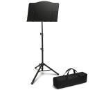 keepdrum Notenpult MUS024 Notenständer klappbar mit Tasche