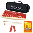 Sonor Glockenspiel NG-10 mit Tasche und Notenheft