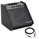 Nux Schlagzeug-Verstärker NPA-100 E-Drum Monitor mit Splitter-Kabel