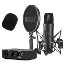 Rode Mikrofon NT1-Kit Studio-Mikrofon mit AI-1 Interface und Popschutz