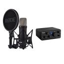 Rode Mikrofon NT1-Signature mit Audiobox GO Interface