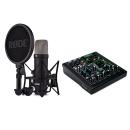 Rode Mikrofon NT1-Signature mit Mackie ProFX6v3 Mischpult