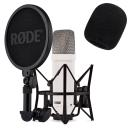 Rode NT1 Signature Weiss Mikrofon mit Popschutz