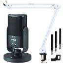 Rode NT-USB MINI USB-Mikrofon mit Mikrofonarm Weiss