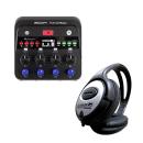 Zoom Audio-Recorder PodTrak P4next 4-Spur Podcast-Mixer mit Kopfhörer