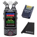 Tascam Portacapture X8 mit AK-BT1 Adapter mit Tuch