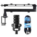 Rode Mikrofon Podmic USB mit Mikrofonarm LPA1 und Kabel
