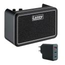 Laney Verstärker Prism Mini Gitarrenverstärker Schwarz mit Netzteil