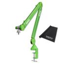Rode Mikrofonarm PSA1+ Plus Grün mit Mikrofasertuch