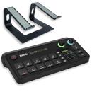 Rode Rodecaster Video S Produktions-Konsole mit Laptopständer BK