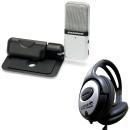 Samson GO Mic USB Mikrofon mit keepdrum Kopfhörer