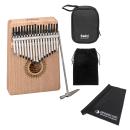 Sela SE245 Kalimba Mahagoni 17 mit Mikrofasertuch