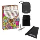 Sela SE 254 Kalimba Mahagoni 17 Little MonstermitTuch