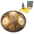 Sela Nomo SE400 Handpan D-Kurd Edelstahl mit Pflegemittel