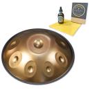Sela Handpan SEHP400 Nomo D-Kurd Edelstahl mit Pflegemittel