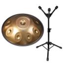 Sela Handpan SEHP400 Nomo D-Kurd Edelstahl mit Stativ