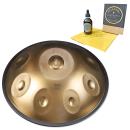 Sela Nomo sehp401 Handpan D-Kurd Edelstahl 12 Töne mit Pflegemittel