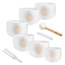 Meinl Sonic Energy Singing Bowl Solfeggio Set SOLCSBSET mit Stimmgabel