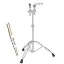 Pearl T-935 Doppel-Tomstativ mit Drumsticks