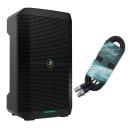 Mackie Lautsprecher Thump GO mobile Box mit Akku und XLR-Kabel