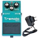 Boss TR-2 TRemolo Effekt-Pedal mit Netzteil