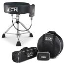 Eich Hocker DBC400R Subwoofer-Hocker Velours Komplett-Set mit Taschen