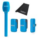 Rode Mikrofon-Funksystem Wireless Micro USB-C Interview Set Blau