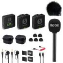 Rode Wireless Pro Mikrofon-Set mit Handadapter und Windschutz